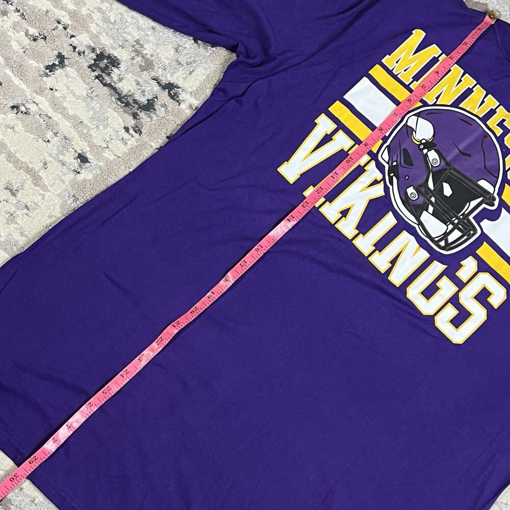Minnesota Vikings Team Logo NFL Apparel Men’s Long Sleeve Shirt Size L NWT - Picture 9 of 10